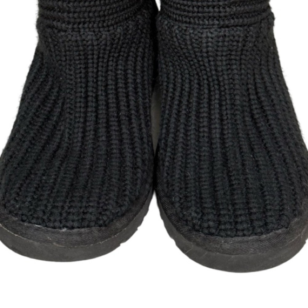 UGG Classic Cardy Knit Button Boots Grunge Cozy - Picture 11 of 12